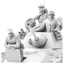 Unpainted 1/35 WWII Soldier
