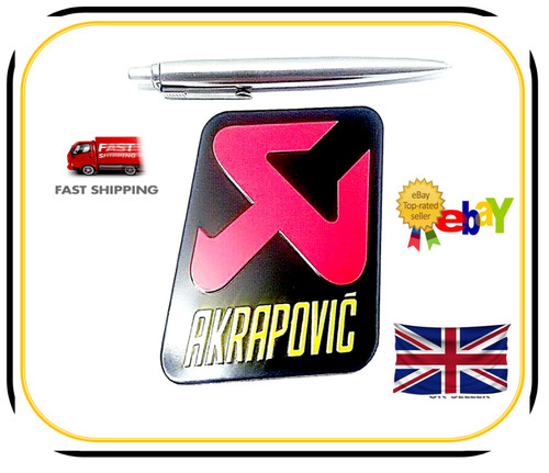 Akrapovic exhaust sticker heat - akrapovic,