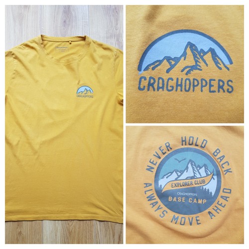 Craghoppers shirt men size l - t-shirt,