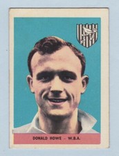 Football Card - Footballers, without Planet (A. & B.C. Gum) - #28 Donald Howe