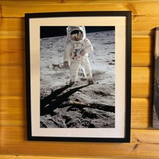 Neil Armstrong Apollo 11 First Man on Moon POSTER (framed or Unframed)