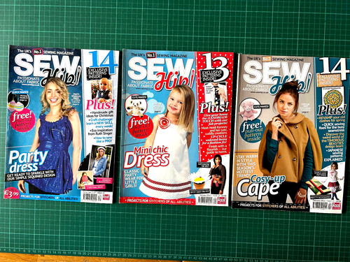 Bundle sew hip magazines - 3,