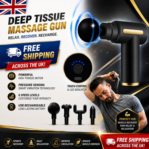 Head massage gun - gun, tissue