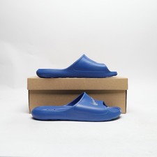 NIKE Victori One Shower Slides Men's Blue SIZE 10