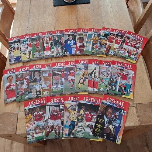 Arsenal 1992 complete set - arsenal, 1992/93