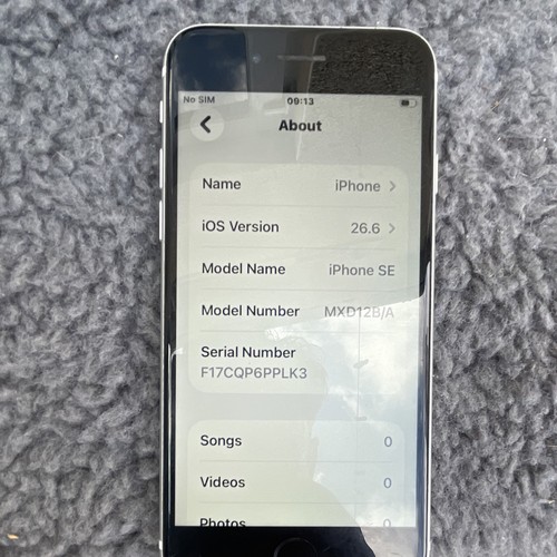 Apple iphone 64gb white - se,