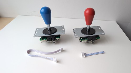 Pair arcade joysticks - joysticks,