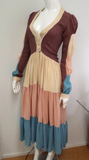 VTG 1970s Ossie Clark Tiered