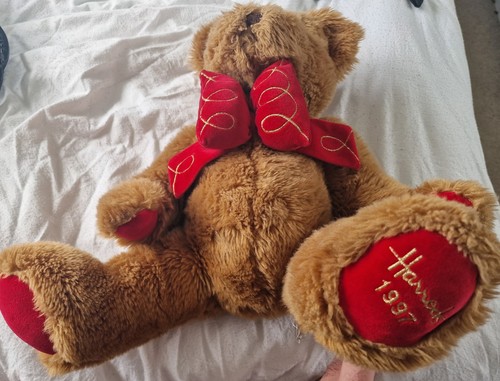 Vintage harrods bear - vintage,