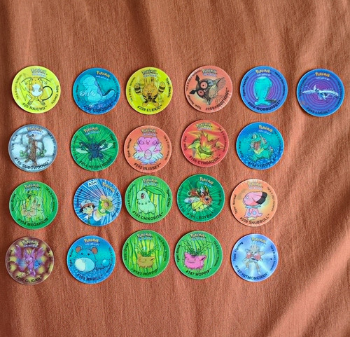 Tazo pokémon 2001 plastic - tazo,