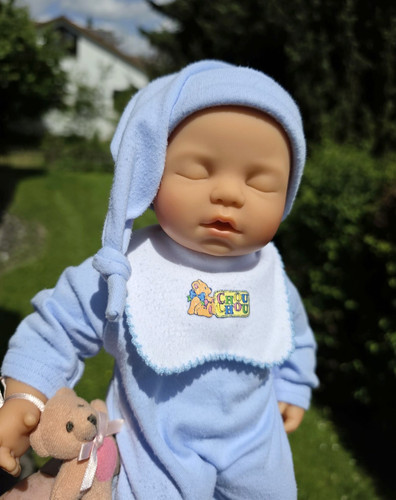 Zapf doll 33cm sleepy weeny - doll,