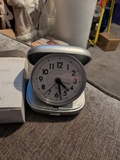 London Clock company travel alarm clock with snooze
