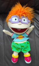 Vintage  Chuckie Finster Rugrats Puppet Plush Toy 1998 Collectible
