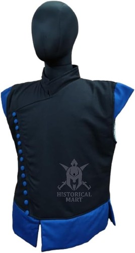Sleeveless medieval gambeson - sleeveless,
