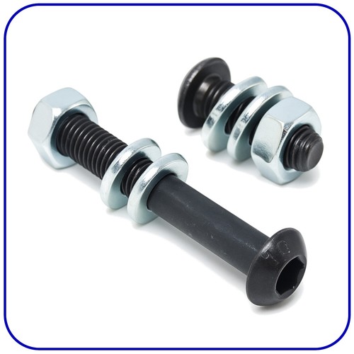 Button head screws and nuts - head,