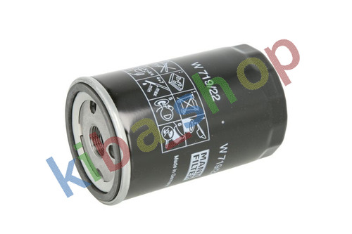 Oil filter fits - fits, porsche