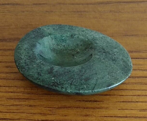 Hand crafted green nephrite - hand,