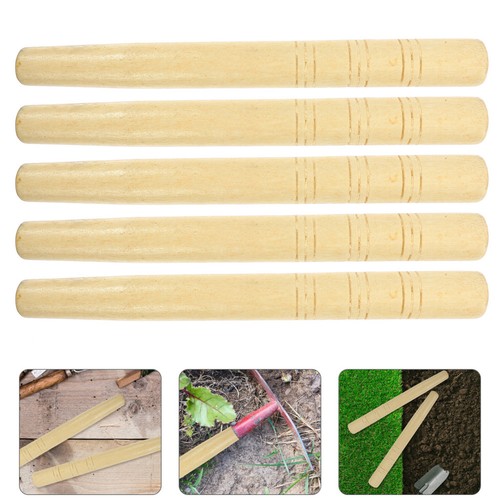5pcs wooden handles - 5pcs,