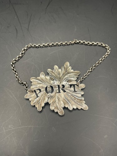 Port label antique georgian - port,