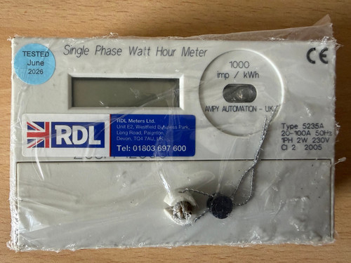 Single phase watt hour - phase,