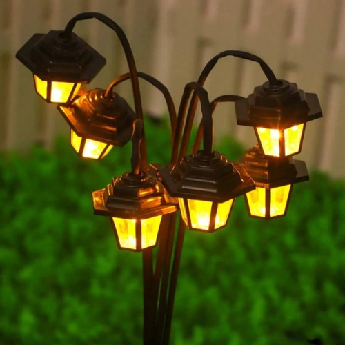 Solar retro lantern light - retro,