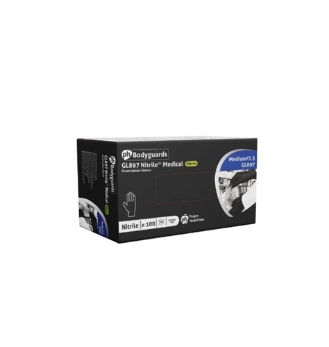 Black nitrile examination - nitrile,