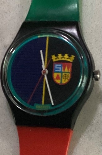 Swatch crested black - ‘swatch’crested,
