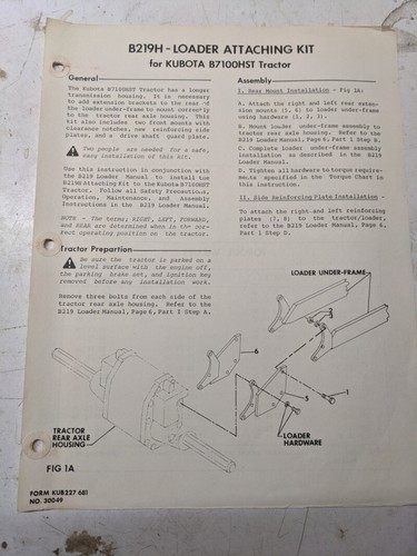 Assembly parts book - assembly, manual