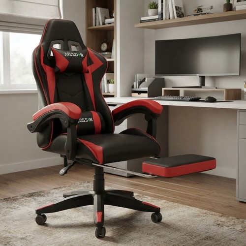 Ergonomic gaming chair red - chair,