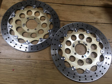 Ducati ST2 ST4 900SS 750SS 748 916 320mm front brake discs Brembo Goldline pair