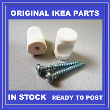 Ikea KLEPPSTAD knobs x2 white