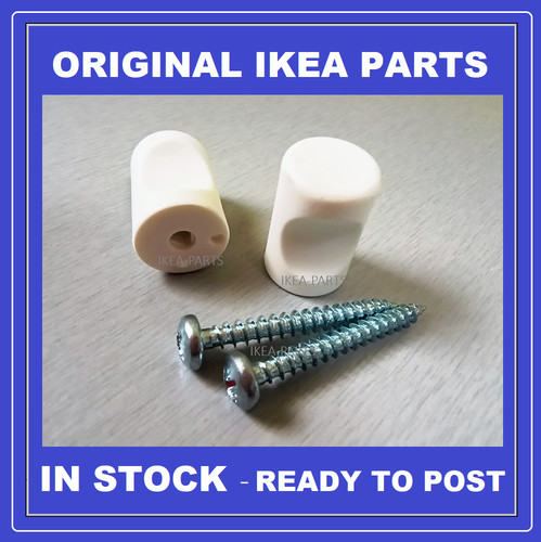 Ikea kleppstad knobs white - ikea,
