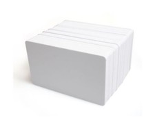 Premium Blank White Plastic ID Cards (CR80, PVC 760 Microns) - FREEPOST
