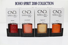 CND Shellac BOHO SPIRIT 2018 Collection UV Gel Polish Color 7.3ml .25oz @Pick 1