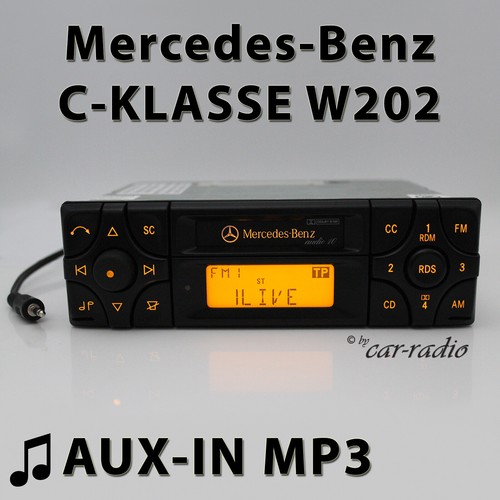 Mercedes w202 radio audio - mercedes, 10