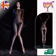 Glossy Open Crotch Full Body