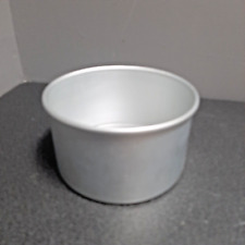 Silverwood round raised 3inch deep pie tin, cake, pork pie? loose base