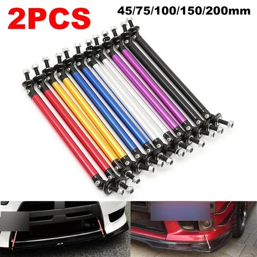 Adjustable car bumper lip - 2x,