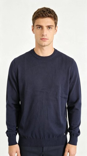 Jack jones navy blue crew - jones,