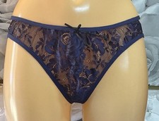 Womens Ladies Lacey Navy