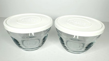 Pampered Chef Glass Bowls w/
