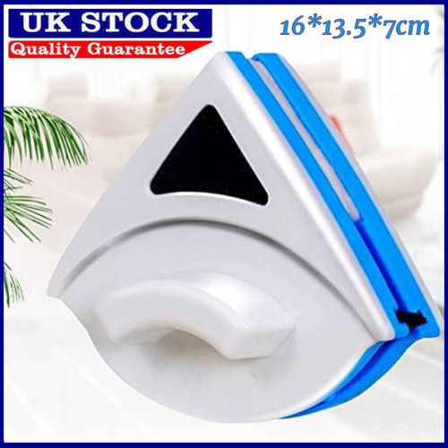 Magnetic glass wiper - glass, double