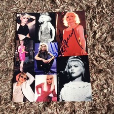Blondie lead singer  Debbie Harry signed picture 