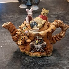 Paul Cardew , Winnie the Pooh Ltd Edition tree stump teapot  No 776 of 5000