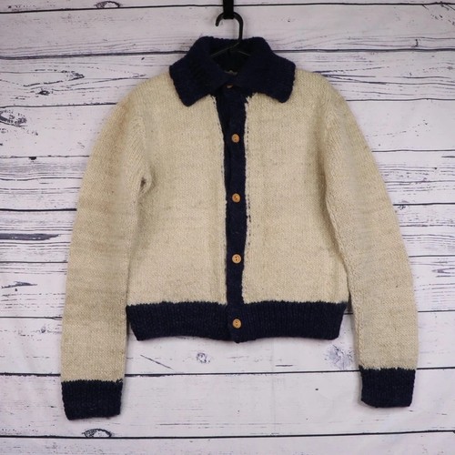 Vintage 70s knit cardigan - knit,