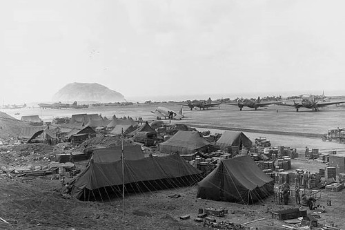 View the airstrip old - of, photo