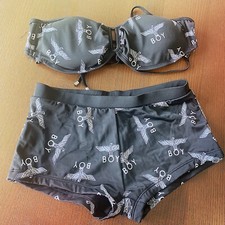 BOY London Ladies Bikini Top & Briefs / Size L
