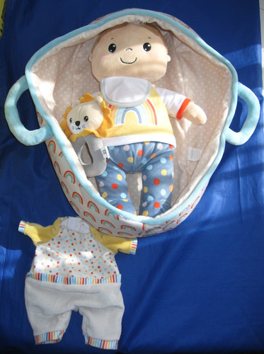 Comfort doll carry cot lion - doll,