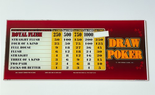 Slot machine glass - 1994, sigma