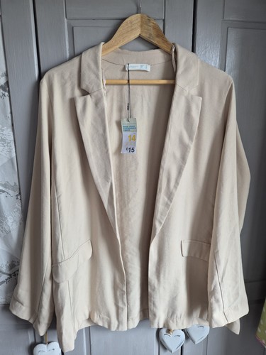 Primark beige blazer over - primark,